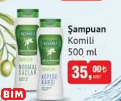 KOMİLİ ŞAMPUAN KOMİLİ ŞAMPUAN
